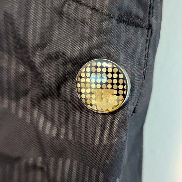 Burton Stow Black Cargo Shell Snow Pants Irridescent Watermark Pattern Women's S - Picture 4 of 13